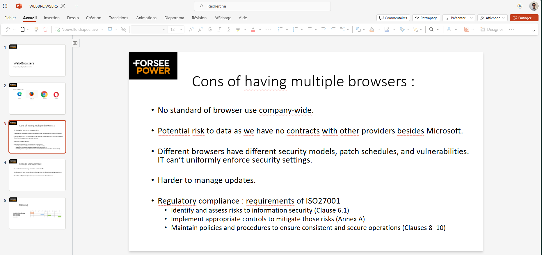 Vue d’ensemble du projet